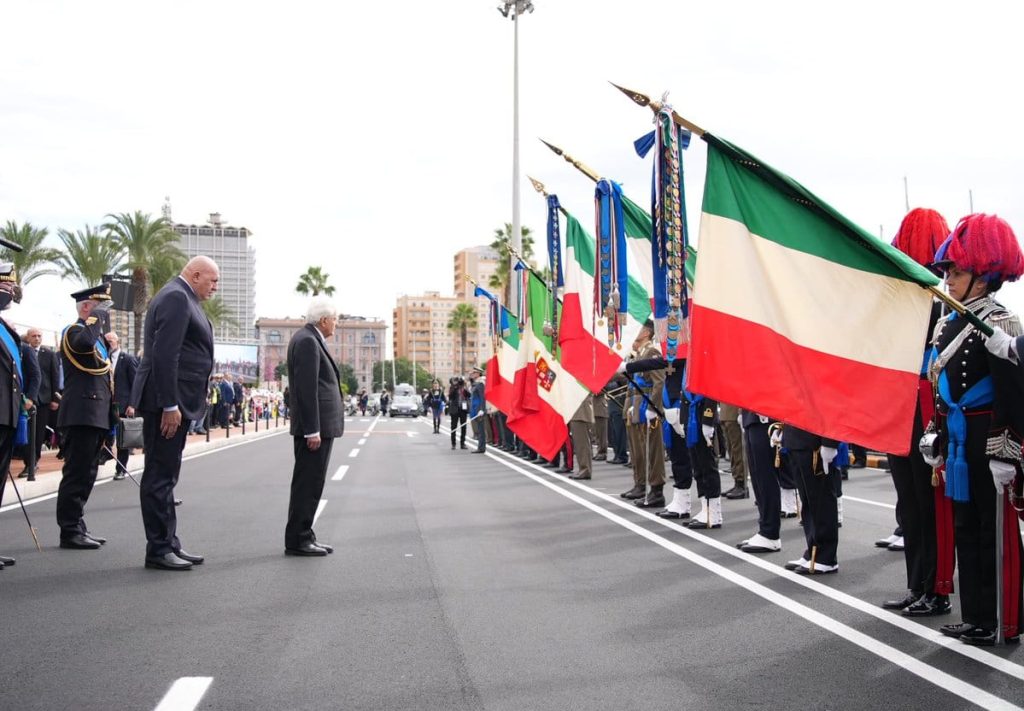 Mattarella a Cagliari