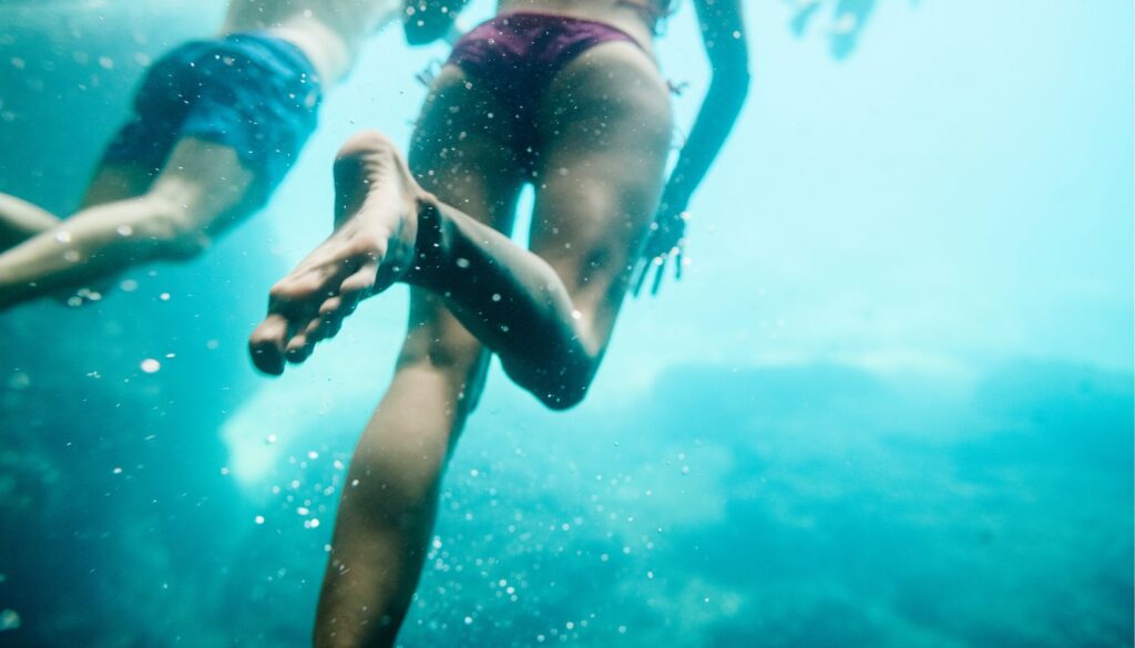 nuotare mare