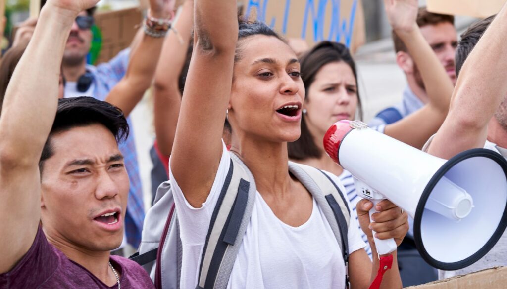 protesta manifestazione