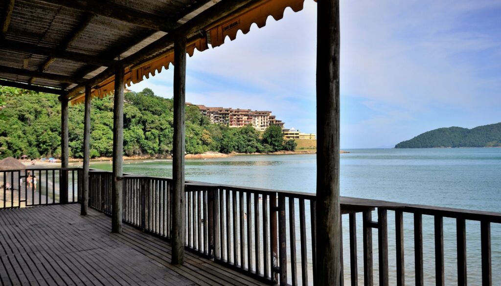 chiosco sulla spiaggia