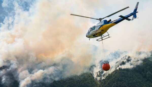 elicottero incendi